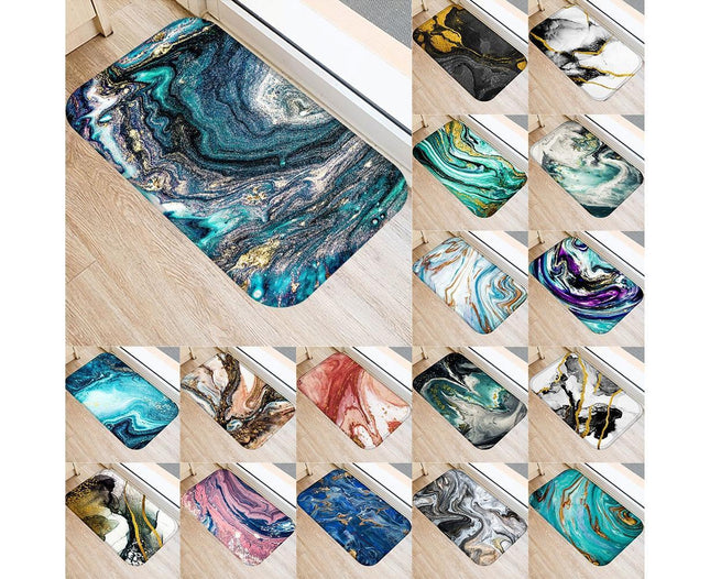 Color Palette Kitchen Hallway Mat Entrance Rug Floor Non-slip Bathroom Carpet – product detail