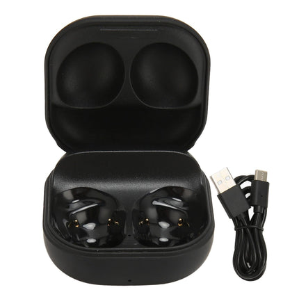 Bluetooth Earbuds Charging Case 450mAh Replacement Wireless Charger for Galaxy Buds Pro SM R190 Black