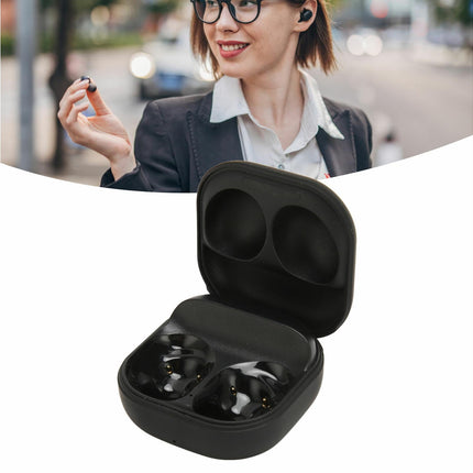 Bluetooth Earbuds Charging Case 450mAh Replacement Wireless Charger for Galaxy Buds Pro SM R190 Black