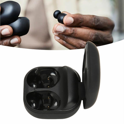 Bluetooth Earbuds Charging Case 450mAh Replacement Wireless Charger for Galaxy Buds Pro SM R190 Black