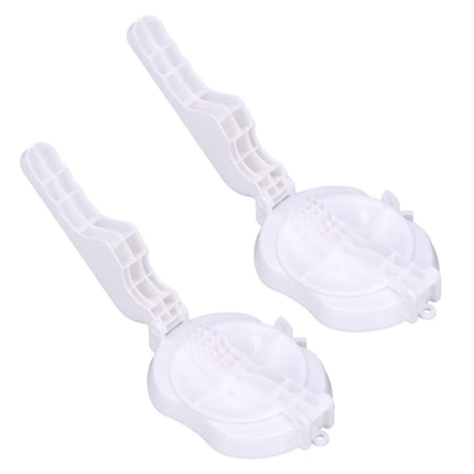 2pcs/set Manual Dumpling Wrappers Pressing Mould Rustproof Dumpling Skin Press Maker Accessories