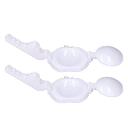 2pcs/set Manual Dumpling Wrappers Pressing Mould Rustproof Dumpling Skin Press Maker Accessories