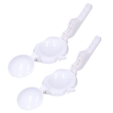2pcs/set Manual Dumpling Wrappers Pressing Mould Rustproof Dumpling Skin Press Maker Accessories