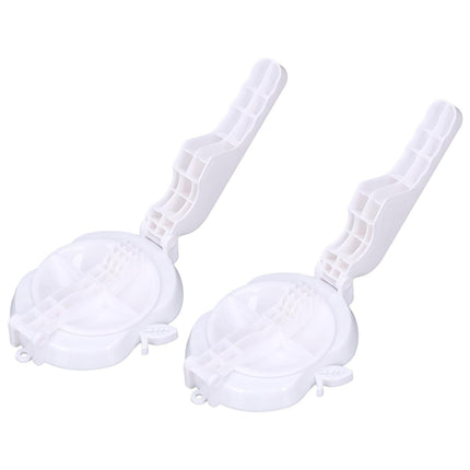 2pcs/set Manual Dumpling Wrappers Pressing Mould Rustproof Dumpling Skin Press Maker Accessories