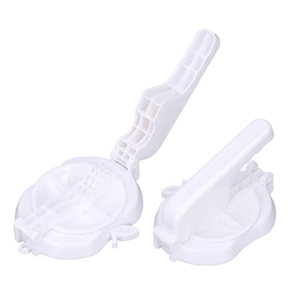 2pcs/set Manual Dumpling Wrappers Pressing Mould Rustproof Dumpling Skin Press Maker Accessories