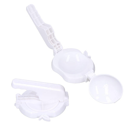 2pcs/set Manual Dumpling Wrappers Pressing Mould Rustproof Dumpling Skin Press Maker Accessories