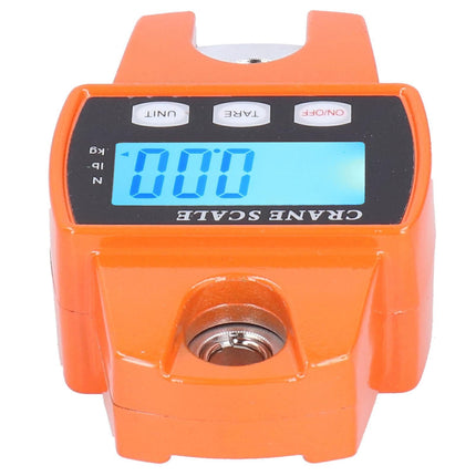 300kg Mini Portable Crane Scale LCD Digital Electronic Hanging Hook Scale Weight Measuring Tool