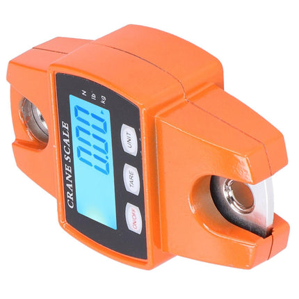 300kg Mini Portable Crane Scale LCD Digital Electronic Hanging Hook Scale Weight Measuring Tool