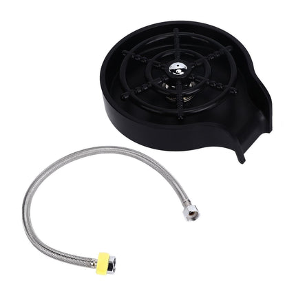 Cup Washer for Club Bar Home Kitchen G1/2 Interface Quick Cleaning Detachable Wash Basin Press Glass Rinser