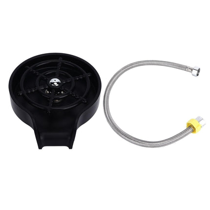 Cup Washer for Club Bar Home Kitchen G1/2 Interface Quick Cleaning Detachable Wash Basin Press Glass Rinser