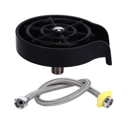 Cup Washer for Club Bar Home Kitchen G1/2 Interface Quick Cleaning Detachable Wash Basin Press Glass Rinser
