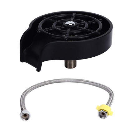 Cup Washer for Club Bar Home Kitchen G1/2 Interface Quick Cleaning Detachable Wash Basin Press Glass Rinser