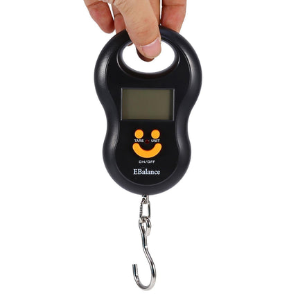 Portable 50kg/10g LCD Digital Hanging Weight Electronic Luggage Hook Scale