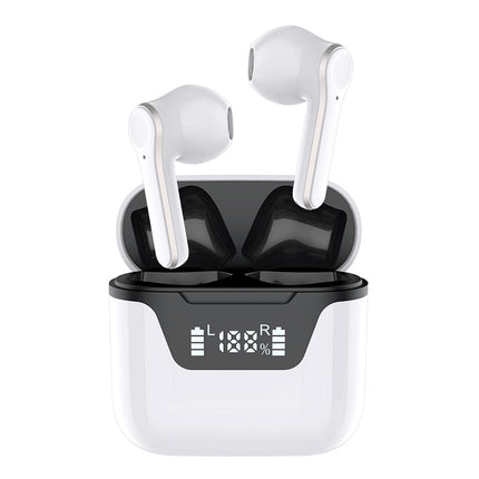 Language Translator Earbuds Bluetooth Support 144 Languages Translation Wireless Translator Earphone White