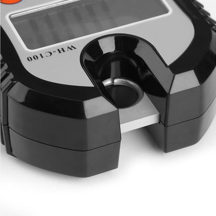 WeiHeng Portable Crane LCD Digital Electronic Hook Hanging Scales Loop Weighing Balance Black