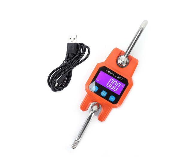 WH-C06 Rechargeable Digital Hanging Scale Mini Crane Scale Electronic Hook Scale for Home(Orange) – product detail
