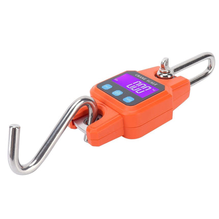 WH-C06 Rechargeable Digital Hanging Scale Mini Crane Scale Electronic Hook Scale for Home(Orange )