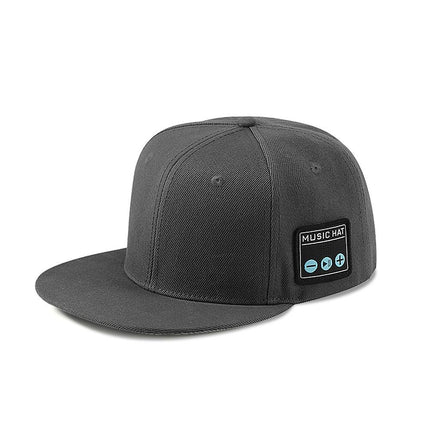Dark Gray Wireless Bluetooth Hat - Sports Cap with Dual Speakers, Bluetooth 5.4,Outdoor Music Hat for Running,Jogging,and Sports