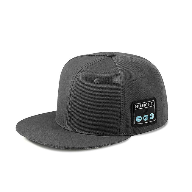 Dark Gray Wireless Bluetooth Hat