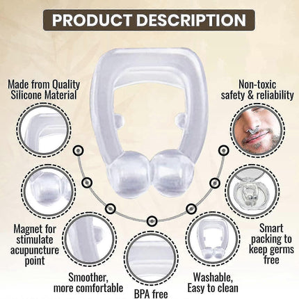 Stop Snores With Reusable Anti Snoring Devices - Snore Stopper For Women And Men
