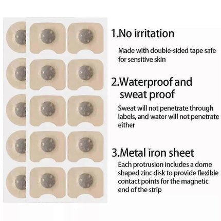 Grip Breathing Nasal Strips Stop Snoring Sleeping Aid Skin secure