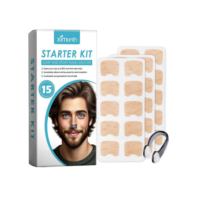 Grip Nose Strips for Breathing Snoring Relief Grip Nose Clip Sleeping Aid V1263-JX-178
