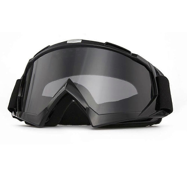 Motorcycle Goggles Ski Goggles UV Anti-fog Goggles with Double Foam Padding for Outdoor Activities Skiing