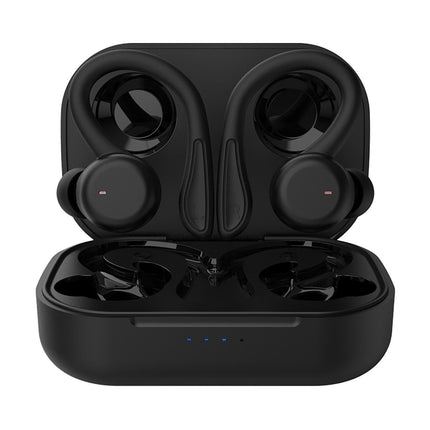 Earphones Ear Hook Touch IPX6 Waterproof Running Black