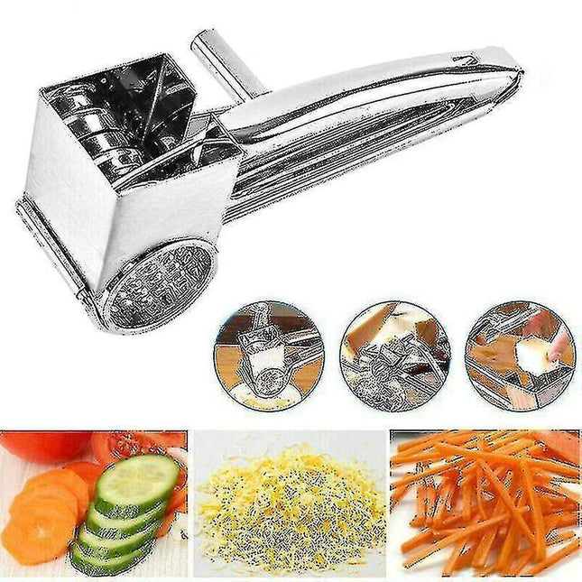 Rotary Cheese Grater Vegetable Slicer Peeler Cutters Kitchen Supplies Tools V1263-JX-1942