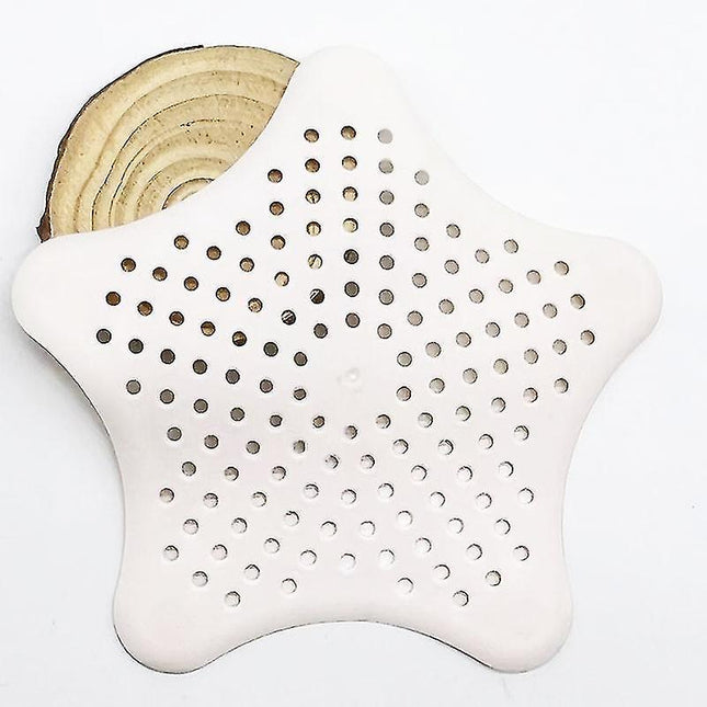 2pcs Sink Filter Mesh Home Kitchen Bathroom Sewer Filter Anti-blocking Garbage Pentagram Suction Plastic – product detail