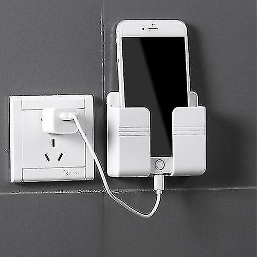 Wall-mounted Mobile Phone Plug Charging Bracket Storage Box V1263-JX-1984