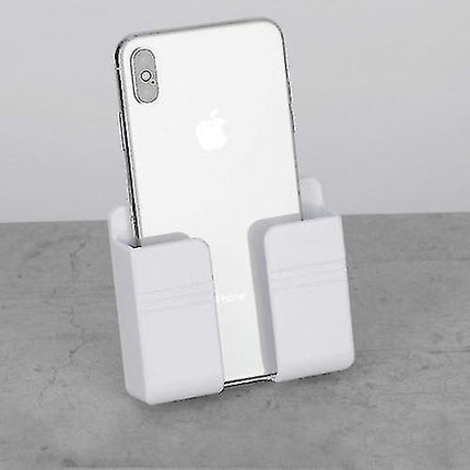 Wall-mounted Mobile Phone Plug Charging Bracket Storage Box