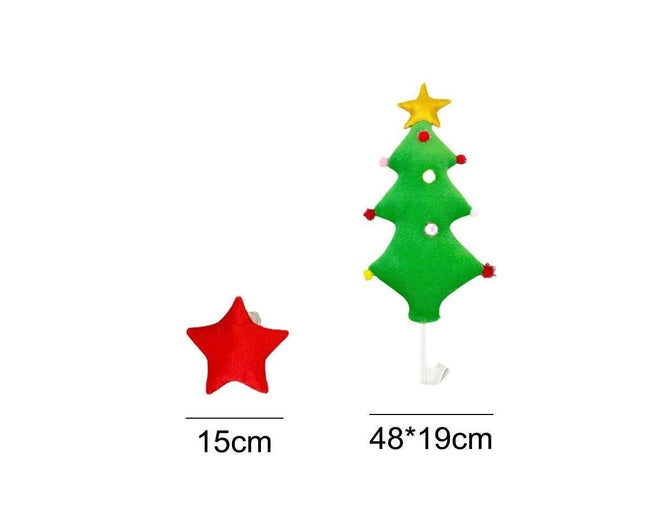 Christmas Car Decorations Christmas Tree Car Kit Vehicle Windows Ornaments Xmas Car Styling Gift – product detail