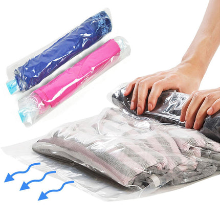 10Travel Compression Bags, Travel Essentials Vacuum Packing Space Saver Bags for Cruise Travel Accessories (10-Travel)