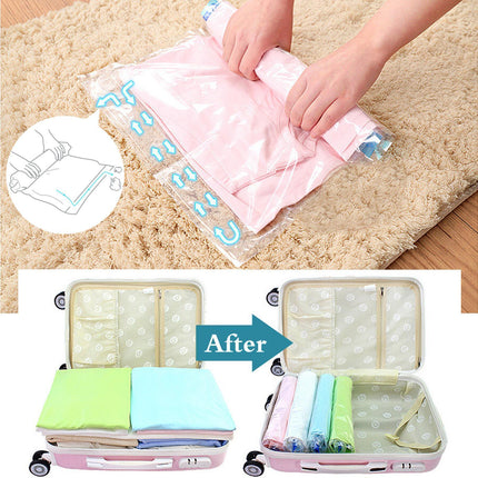 10Travel Compression Bags, Travel Essentials Vacuum Packing Space Saver Bags for Cruise Travel Accessories (10-Travel)