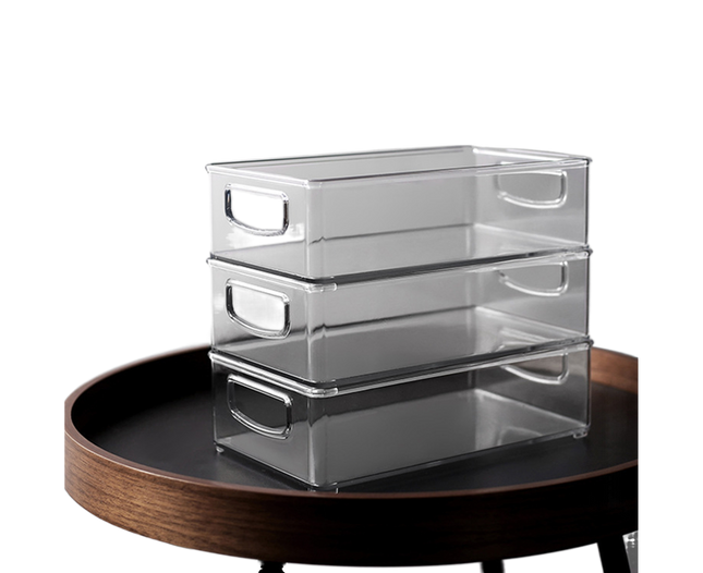 Refrigerator Organizer Bins Clear V1263-JX-227