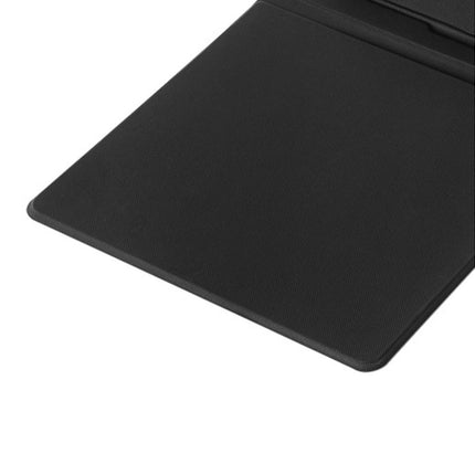 1 Set Wireless Charger Pad 15 W Delicate Texture Pen Storage Fast Induction with Mouse Pad QI Standard Folding Multifunctional Wireless Charger - Black