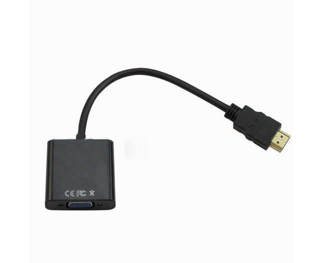 1080P HDMI-compatible Male to VGA Female Adapter Converter Video Cable Cord for PC HDTV DVD