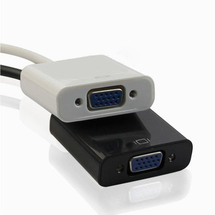1080P HDMI-compatible Male to VGA Female Adapter Converter Video Cable Cord for PC HDTV DVD - Black