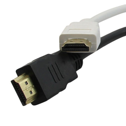 1080P HDMI-compatible Male to VGA Female Adapter Converter Video Cable Cord for PC HDTV DVD - Black