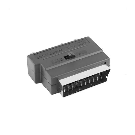 3 Input Ports 1.5M HDMI-compatible Male to 3 RCA Scart Audio Video Converter Adapter Cable - Black