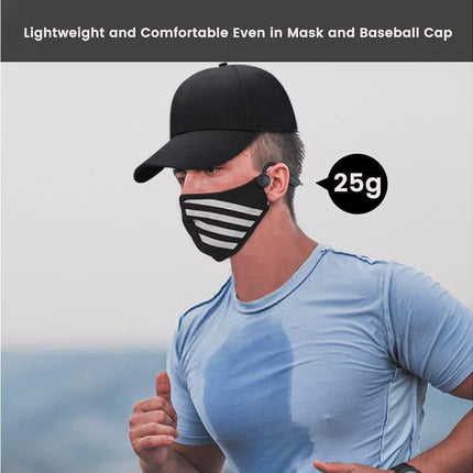 Air Open Ear Bone Conduction Headphones Wireless Bluetooth 5.0 with Mic