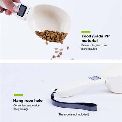 Pet Food Water Scoop Kitchen Scale Spoon