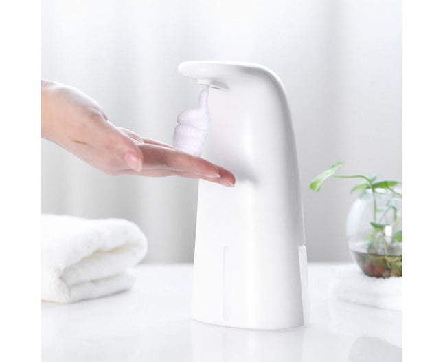 250ml Bathroom Kitchen Touchless Smart Sensor Automatic Liquid Soap Dispenser-White – product detail