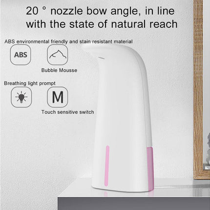 250ml Bathroom Kitchen Touchless Smart Sensor Automatic Liquid Soap Dispenser-White