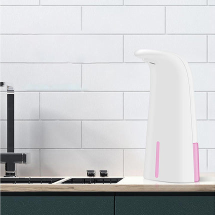 250ml Bathroom Kitchen Touchless Smart Sensor Automatic Liquid Soap Dispenser-White