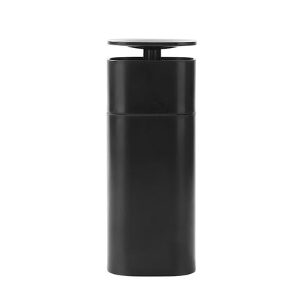 500ml Soap Dispenser Leak-proof Refillable ABS Press Type Body Wash Dispenser Bathroom Supplies -Black
