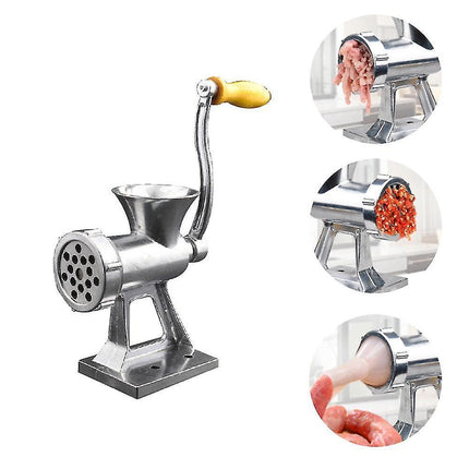 Hand Operated Kitchen Manual Meat Grinder Beef Noodle Mincer Maker Meat