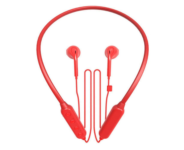 Bluetooth Headphones Neckband Wireless Earphones In-Ear Sports Earbuds V1263-JX-27