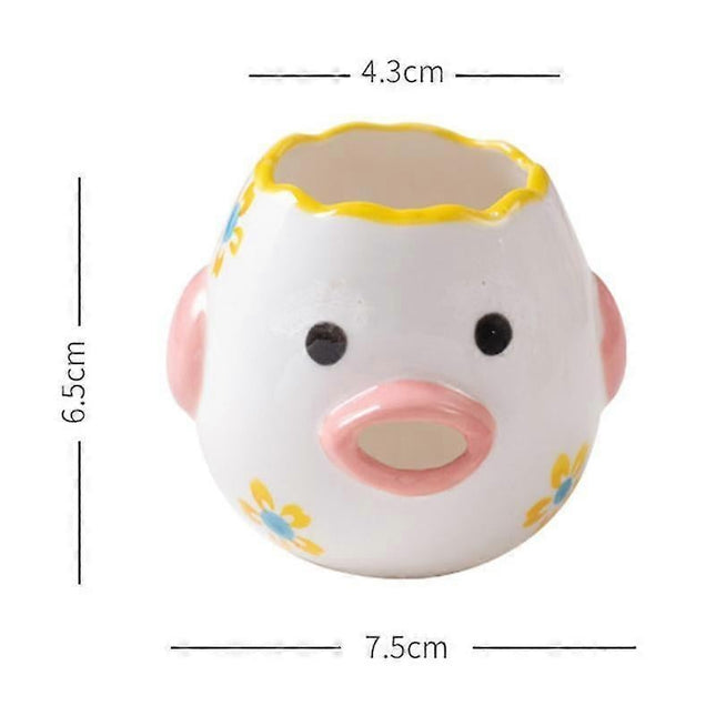 Lovely Ceramic Egg Separator For Kitchen – product detail